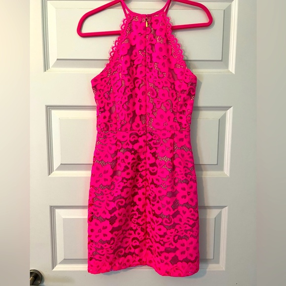 TRINA TURK PARRY LACE DRESS - Picture 2 of 5